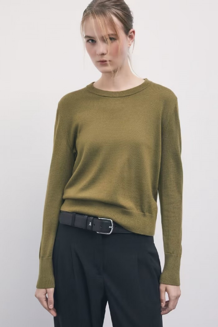 MAGLIA GIROCOLLO IN LANA PATRIZIA PEPE 