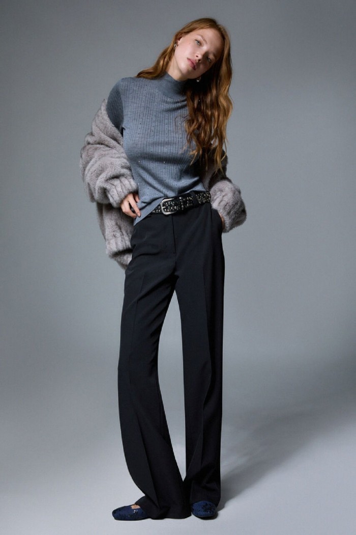 TOP IN LANA CON STRASS LIU JO